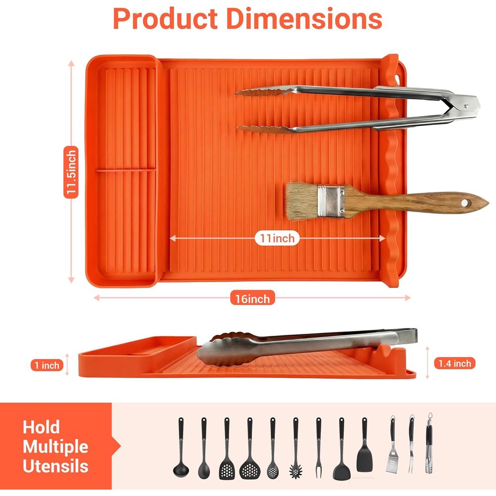 Heat Resistant Silicone Grill  - Outdoor Camping Bbq ulasan dan harga