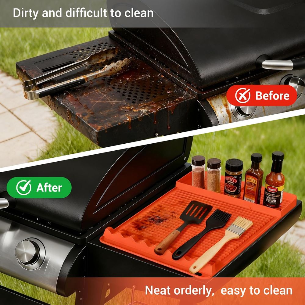 Heat Resistant Silicone Grill  - Outdoor Camping Bbq ulasan dan harga