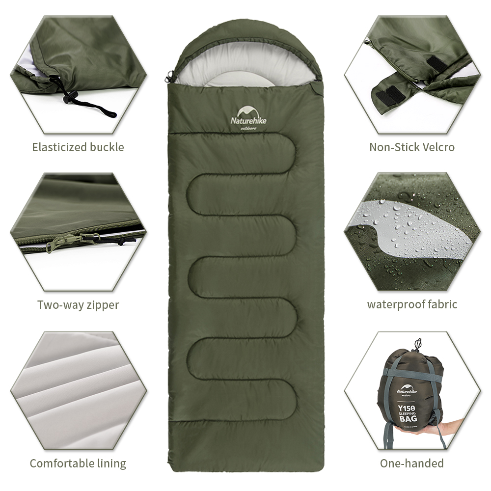 Naturehike Y150 Sleeping Bags  - Ultralight Sleeping Bag ulasan dan harga